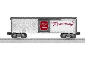 Personalized Happy Anniversary Boxcar